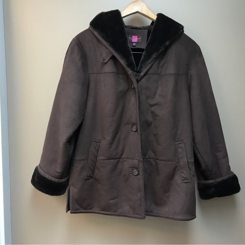 Gallery Brown Suede Jacket (PM)